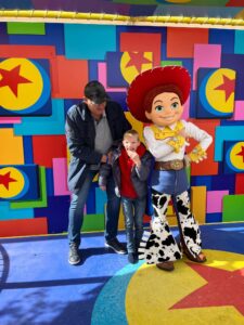 Sacha et Jessie à Disneyland Paris
