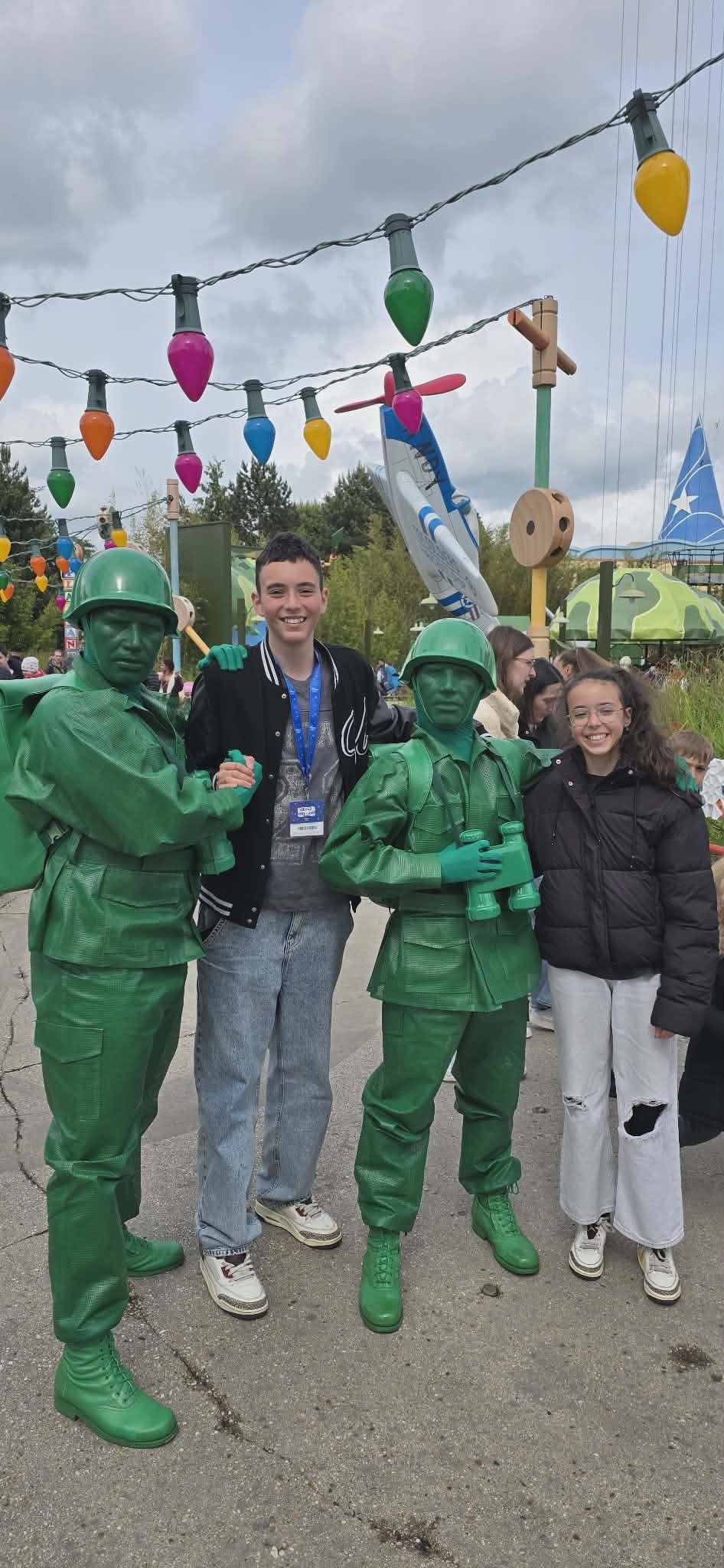 Nikos à Disneyland Paris