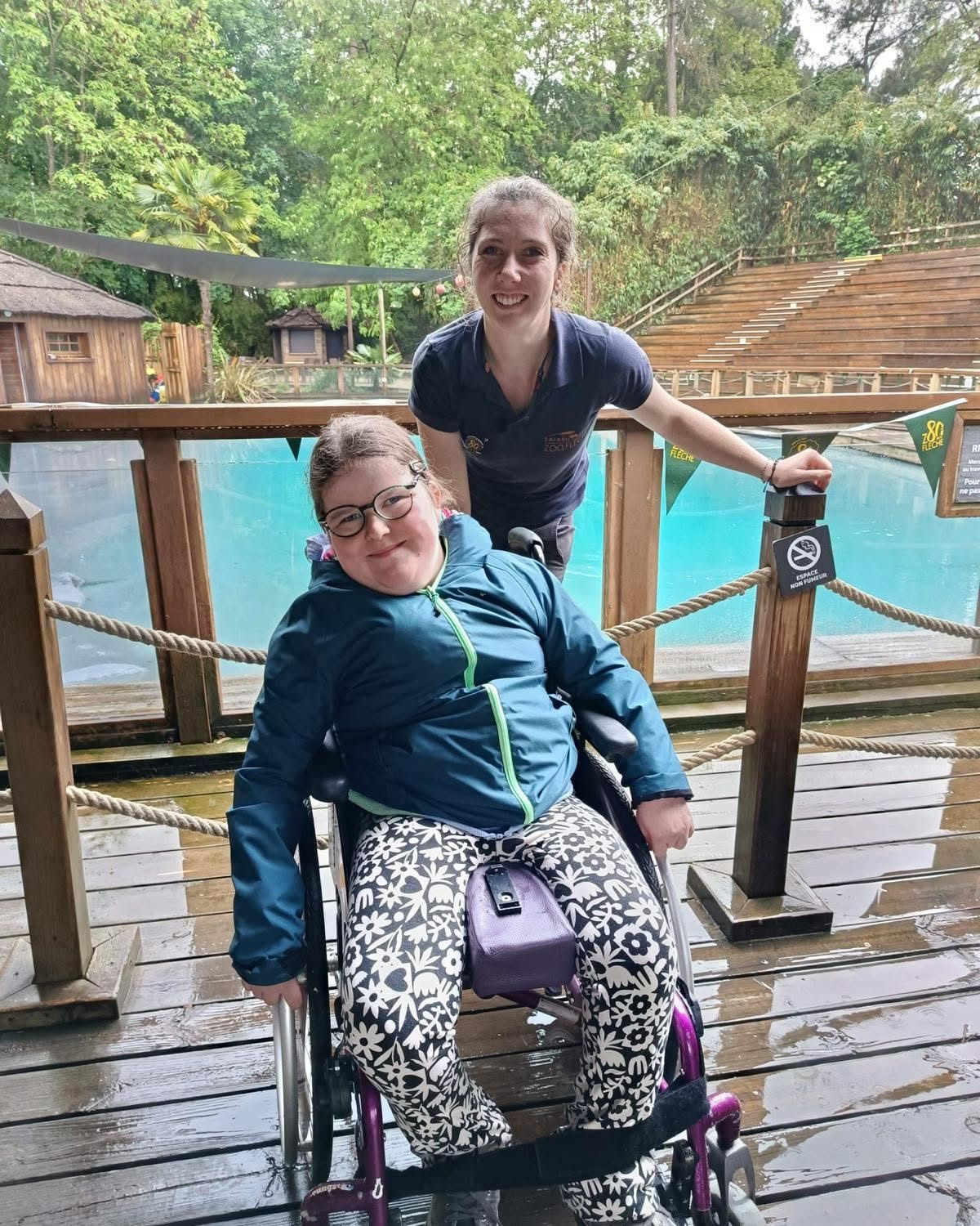 Clara au Zoo de la Flèche