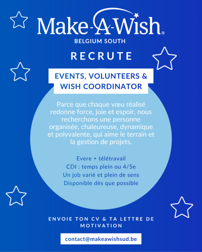 Recrutement Make-A-Wish